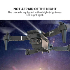 Folding 4K Dual-Camera Drone — Portable, GPS-Like Stability