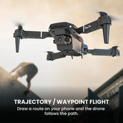 Folding 4K Dual-Camera Drone — Portable, GPS-Like Stability