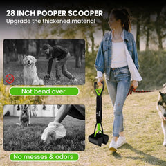 Folding One-Hand Pet Poop Picker & Waste Scooper