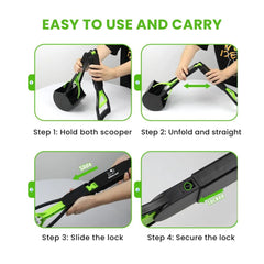 Folding One-Hand Pet Poop Picker & Waste Scooper