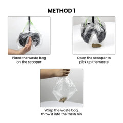 Folding One-Hand Pet Poop Picker & Waste Scooper