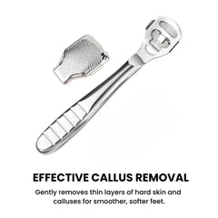 Foot Razor Callus Remover with 10 Replacement Blades