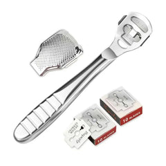Foot Razor Callus Remover with 10 Replacement Blades