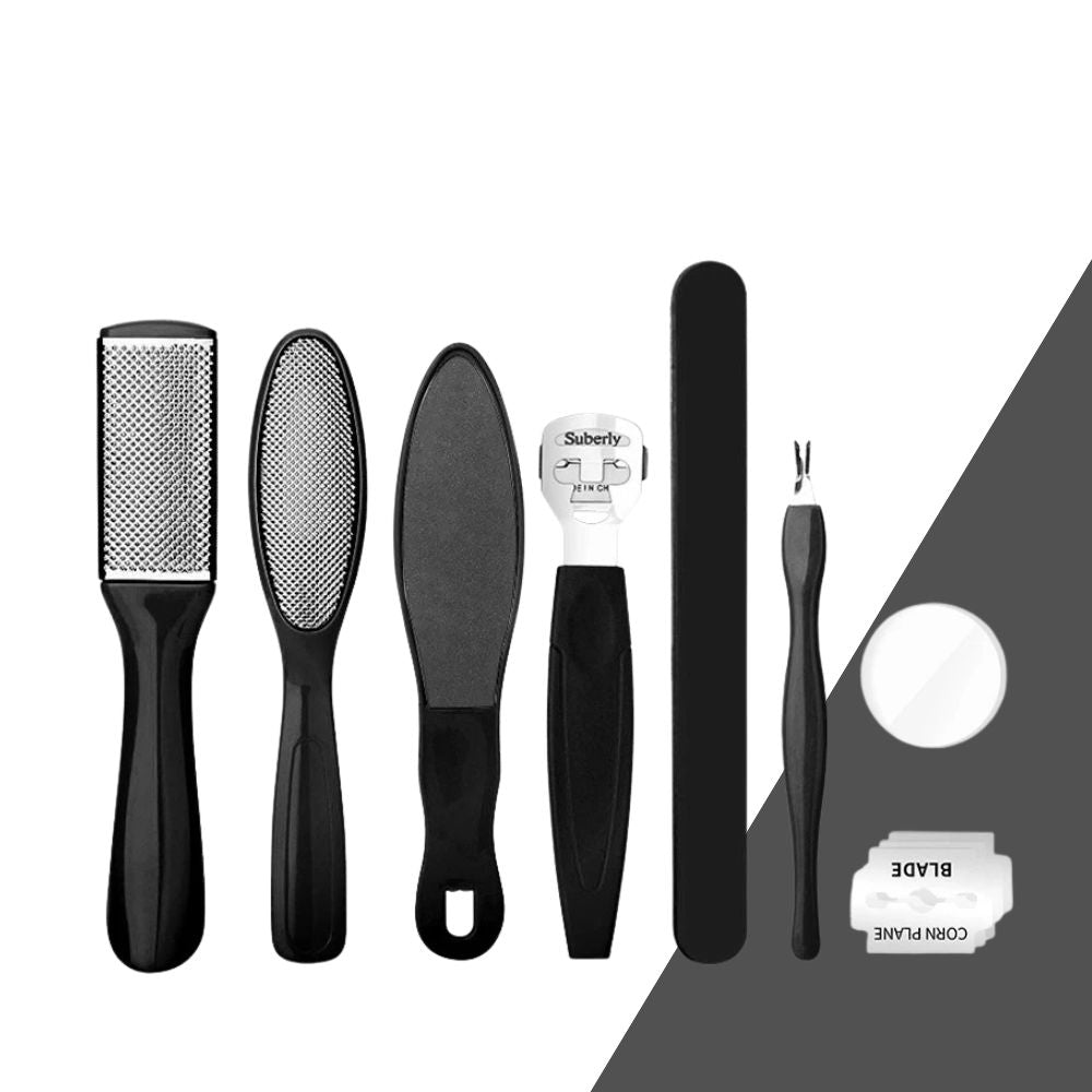 Foot Spa Kit 8-in-1 – Dead Skin Remover & Pedicure Tools