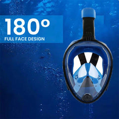 Full Face Snorkel Mask with Dry Tube