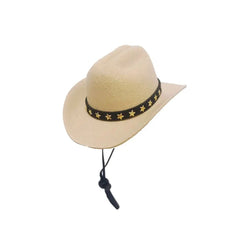 Pet Cowboy Hat with Adjustable Chin Strap
