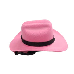 Pet Cowboy Hat with Adjustable Chin Strap