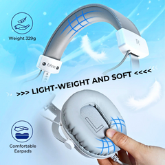 7.1 Surround Sound Gaming Headset PC PS5 Xbox