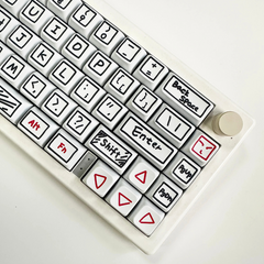 125 Key Dye Sub Gaming Keyboard Keycaps