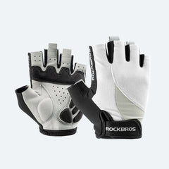 Gel-Padded Breathable Cycling Gloves — Half-Finger