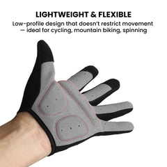 Gel Padded Half-Finger Cycling Gloves — Touchscreen, Anti-Slip