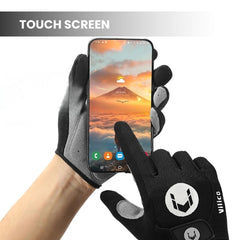 Gel Padded Half-Finger Cycling Gloves — Touchscreen, Anti-Slip