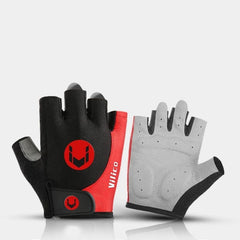 Gel Padded Half-Finger Cycling Gloves — Touchscreen, Anti-Slip