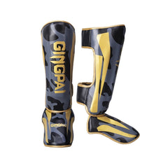 Boxing Shin Guards PU Leather Leg Protectors