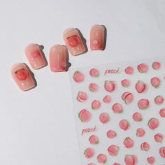 Golden Butterfly Nail Art Stickers - DIY Manicure Decals
