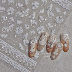 Golden Butterfly Nail Art Stickers - DIY Manicure Decals