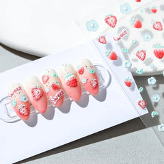 Golden Butterfly Nail Art Stickers - DIY Manicure Decals