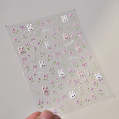 Golden Butterfly Nail Art Stickers - DIY Manicure Decals