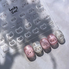 Golden Butterfly Nail Art Stickers - DIY Manicure Decals