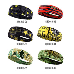 Gothic Skull Headband – Seamless Breathable Sports Cap