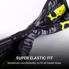 Gothic Skull Headband – Seamless Breathable Sports Cap