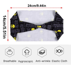 Gothic Skull Headband – Seamless Breathable Sports Cap