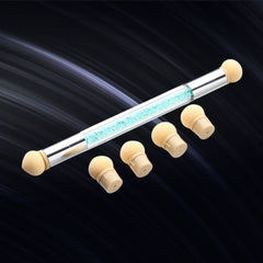 Gradient Sponge Nail Art Tool Kit: Gel Polish, Glitter, Dotting Pen