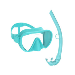 Premium Frameless Silicone Snorkel Mask Set