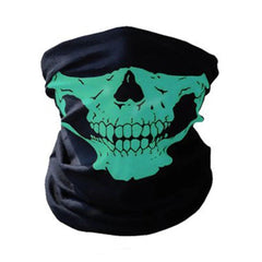 Skull Face Mask Neck Gaiter for Motorcycle & Outdoors