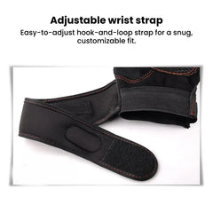 Half-Finger Cycling Gloves with Wrist Wrap