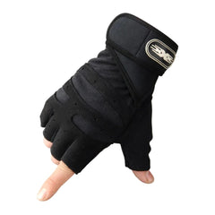 Half-Finger Cycling Gloves with Wrist Wrap