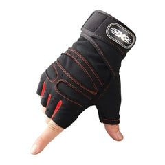 Half-Finger Cycling Gloves with Wrist Wrap