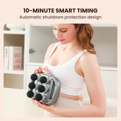 Head 4/6 Percussion Massage Gun + Foot Massager Combo