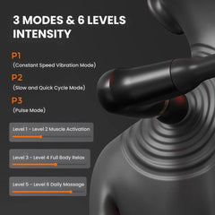 Head 4/6 Percussion Massage Gun + Foot Massager Combo