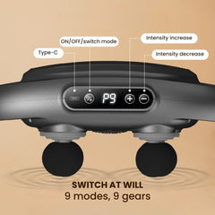Head 4/6 Percussion Massage Gun + Foot Massager Combo