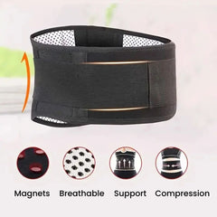 Heated Magnetic Waist Support Belt – Pain Relief & Support