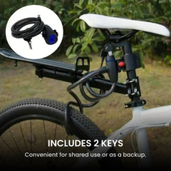Heavy Duty 84cm Motorcycle Chain Lock with 2 Keys