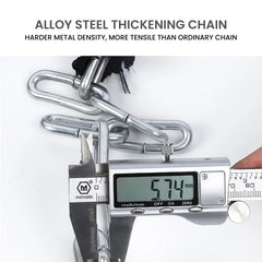 Heavy Duty Anti-Theft Bike Chain Lock with 2 Keys