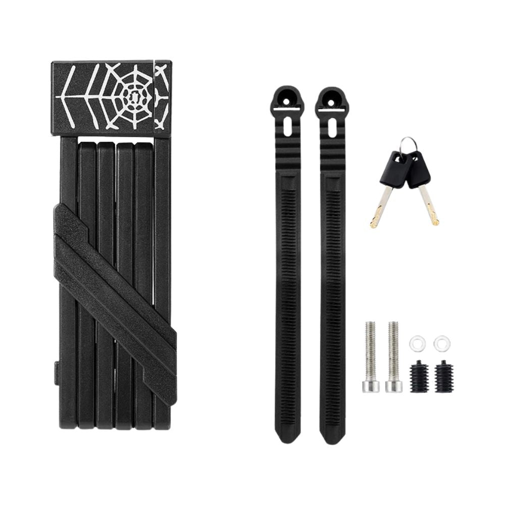 Heavy Duty Foldable Bike Lock with 3 Keys
