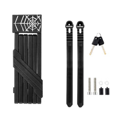 Heavy Duty Foldable Bike Lock with 3 Keys