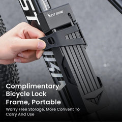 Heavy Duty Foldable Bike Lock with 3 Keys