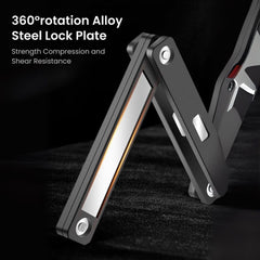 Heavy Duty Foldable Bike Lock with 3 Keys