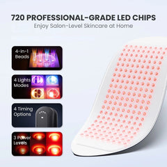 Hello Face L6 Red & Infrared Light Therapy Mask – 720 LED Chips - 720 led chip