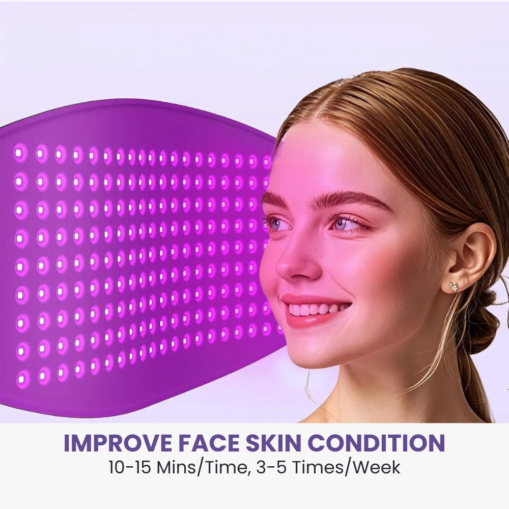 Hello Face L6 Red & Infrared Light Therapy Mask – 720 LED Chips -  improve skin condition