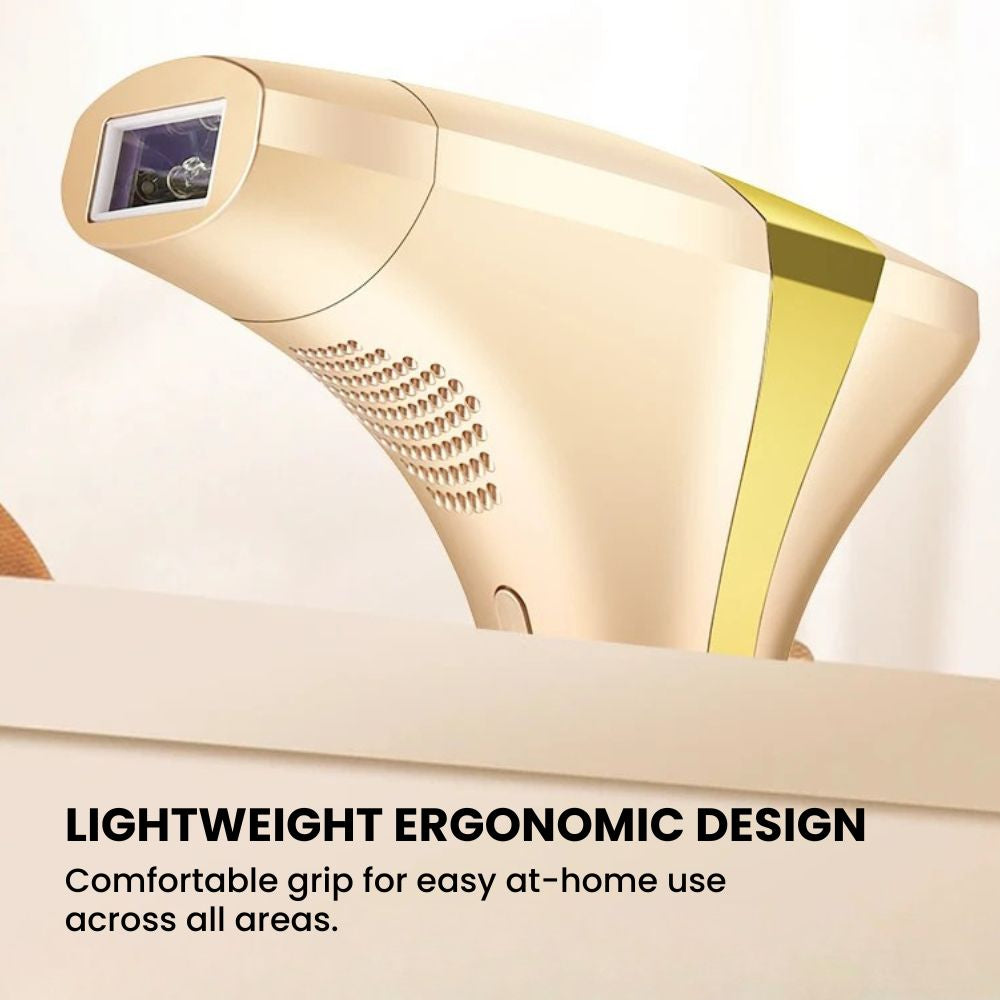 High-End Ice Laser IPL Hair Removal Device – 4-in-1 Face & Body - lieght weight