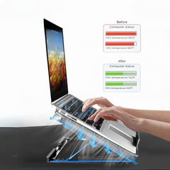 High-Power Laptop Cooler 12 to 16 Inch
