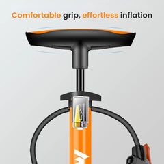 High-Pressure Bike Pump with Gauge & 160PSI