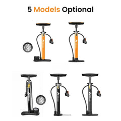 High-Pressure Bike Pump with Gauge & 160PSI