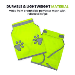 Reflective Dog Safety Vest – High Visibility Pet Jacket