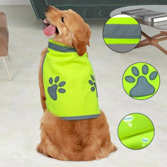 Reflective Dog Safety Vest – High Visibility Pet Jacket